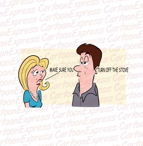 COUPLE talking